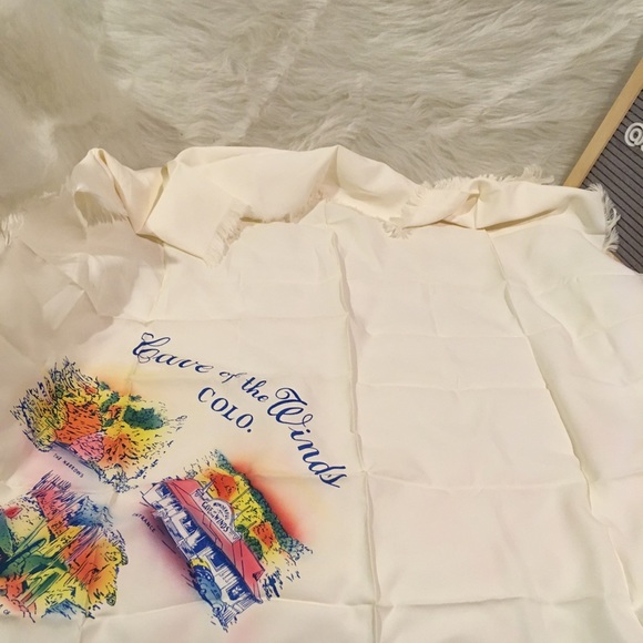 Cave of the winds Colorado scarf handkerchief - Picture 3 of 4